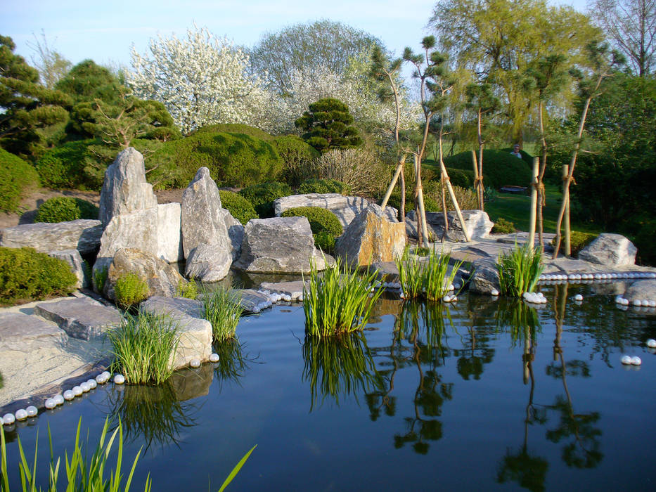 Schaugarten in Bartschendorf, ROJI Japanische Gärten ROJI Japanische Gärten 아시아스타일 정원