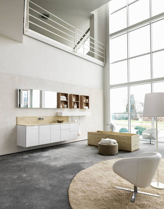 Urban Chic per Karol, Vegni Design Vegni Design Bagno minimalista Contenitori