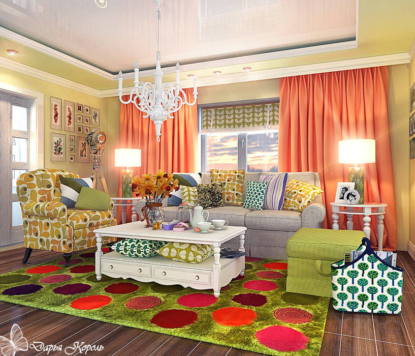 living room 2, Your royal design Your royal design Salas de estar campestres