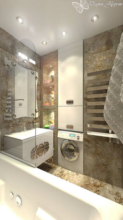 Bathroom , Your royal design Your royal design Ванная комната в эклектичном стиле
