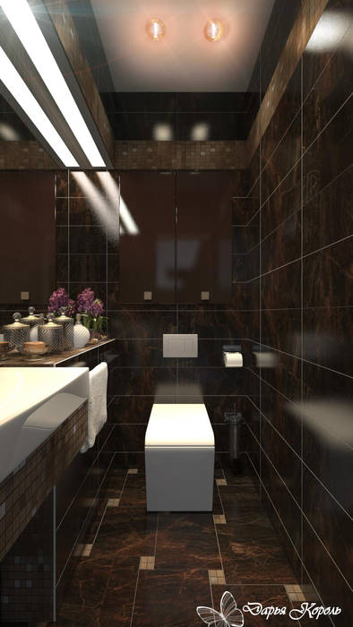 Guest WC, Your royal design Your royal design Baños de estilo minimalista
