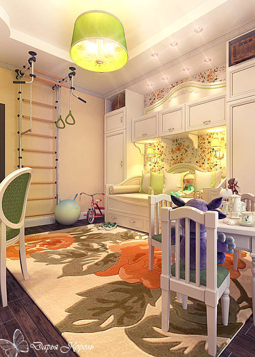 children's room for girls, Your royal design Your royal design Детская комнатa в стиле кантри