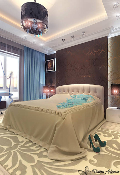Parents' bedroom, Your royal design Your royal design Eclectic style bedroom