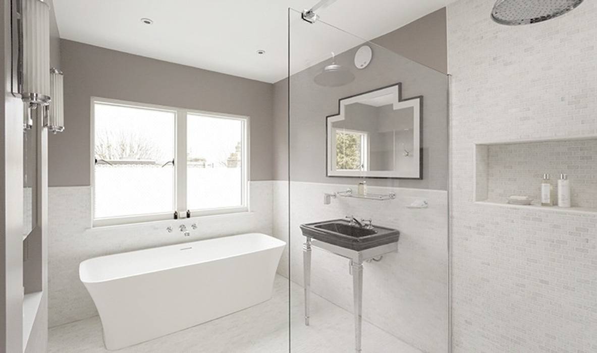 Englewood Road, Stagg Architects Stagg Architects Modern Bathroom
