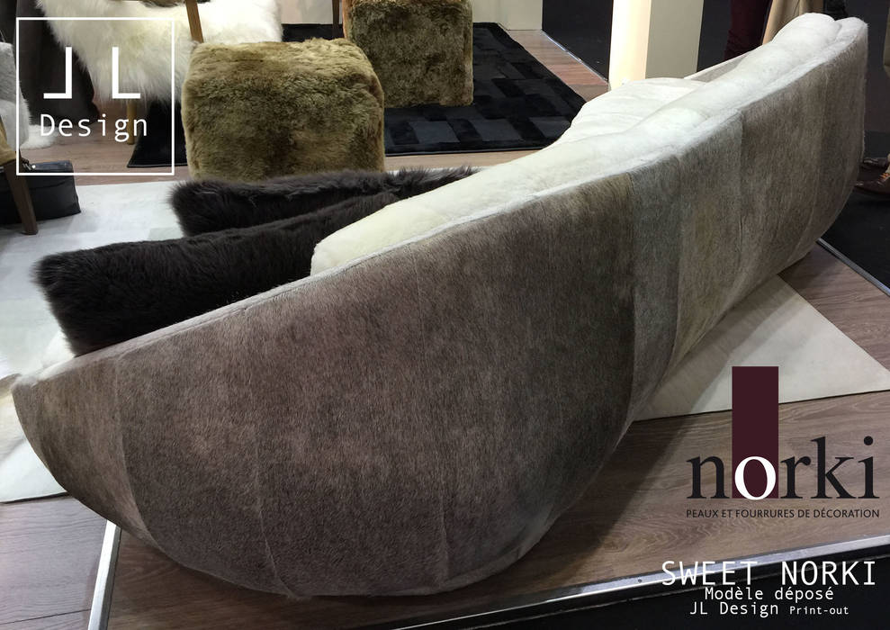 SOFA SWEET NORKI Print-out / james lenglin design Salon original Canapés & Fauteuils