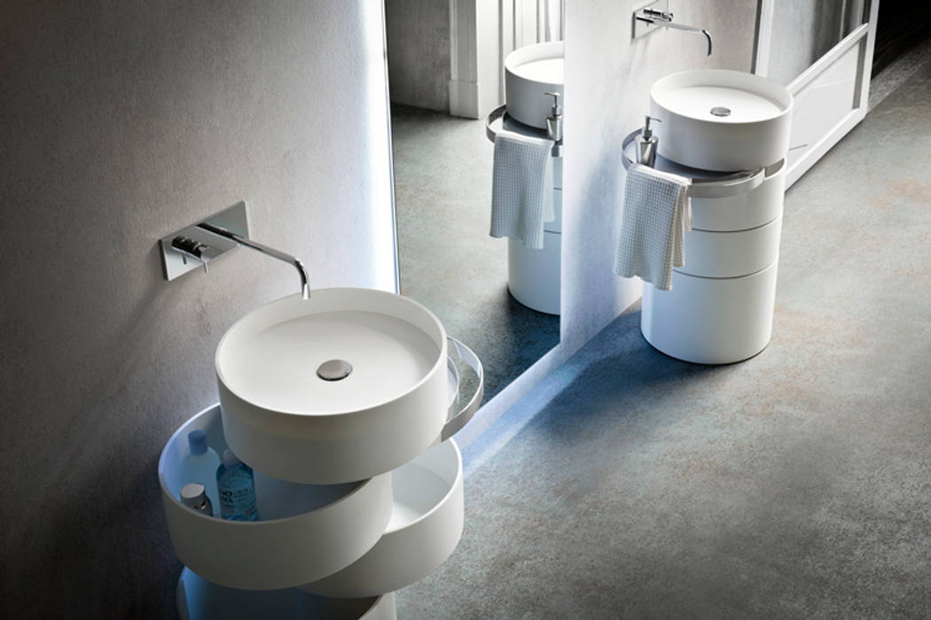 Orbit Sink, Alessandro Isola Ltd Alessandro Isola Ltd Ванная комната в стиле модерн Раковины