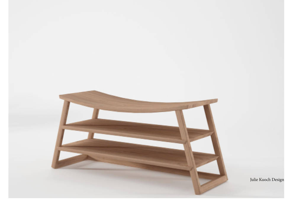 Banc et rangement pour les chaussures JuMeL DesiGn Couloir, entrée, escaliers modernes Sièges