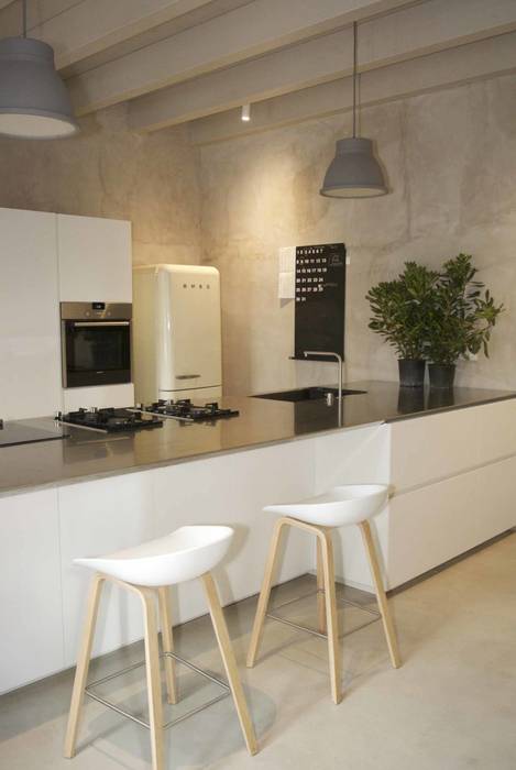 CASA BELFIORE, studio di architettura DISEGNO studio di architettura DISEGNO Modern kitchen