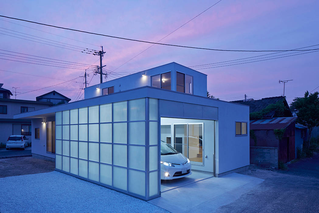 桂川（けいせん）の住宅, MASAAKI TAKAHASHI architects MASAAKI TAKAHASHI architects Rumah Modern