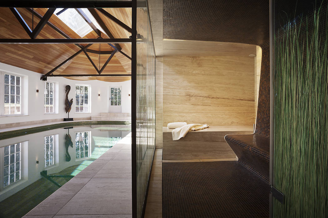 Hertfordshire Home, Alessandro Isola Ltd Alessandro Isola Ltd Piscine moderne