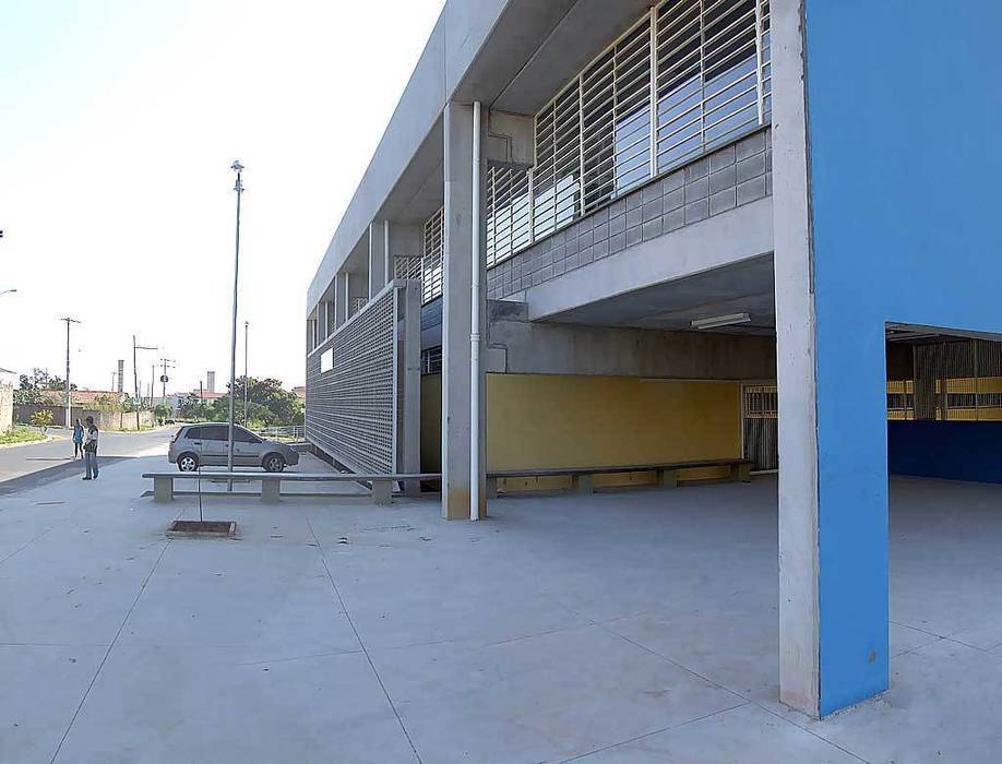 Escola Mario Covas - Itu, ODVO Arquitetura e Urbanismo ODVO Arquitetura e Urbanismo Escadas
