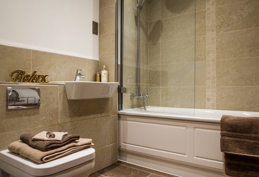 Show flat in Ascot, UK Lujansphotography Modern bathroom