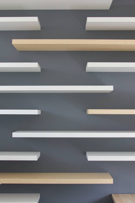 Ikea schappen Leonardus interieurarchitect Moderne studeerkamer Kasten & planken