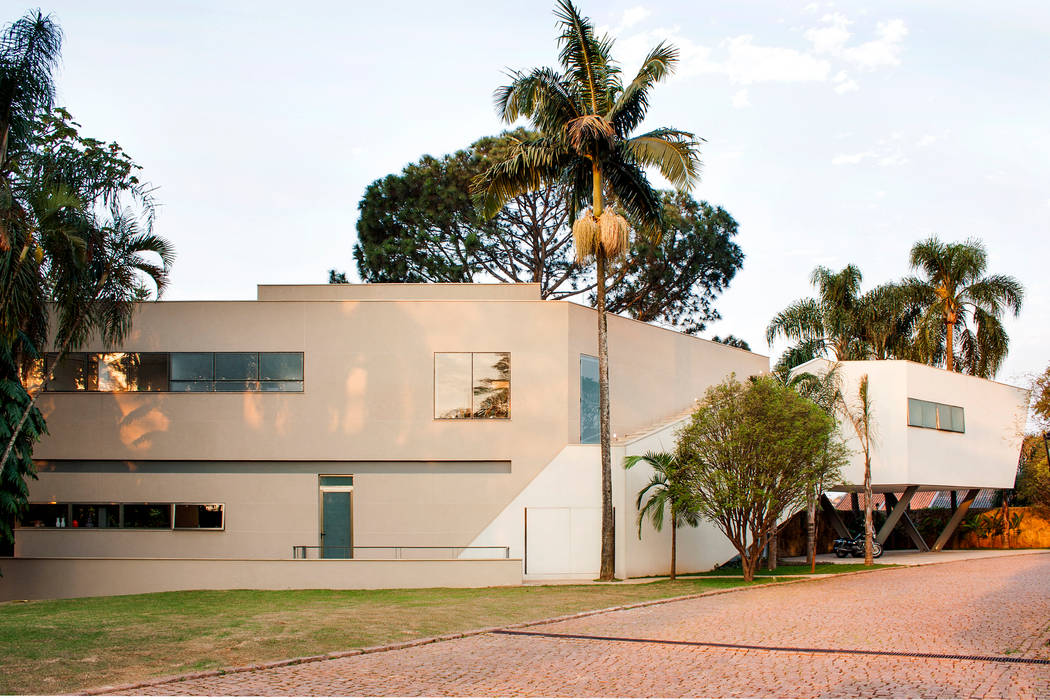 Casa Offset, SAA_SHIEH ARQUITETOS ASSOCIADOS SAA_SHIEH ARQUITETOS ASSOCIADOS Casas modernas