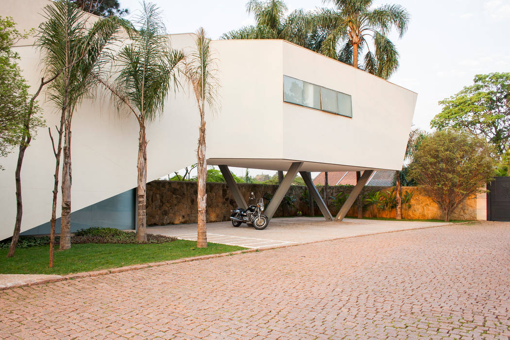 Casa Offset, SAA_SHIEH ARQUITETOS ASSOCIADOS SAA_SHIEH ARQUITETOS ASSOCIADOS Casas modernas