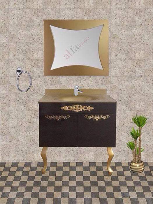 PRESTİJ GOLD ALFA &BANYO Rustik Banyo Lavabolar