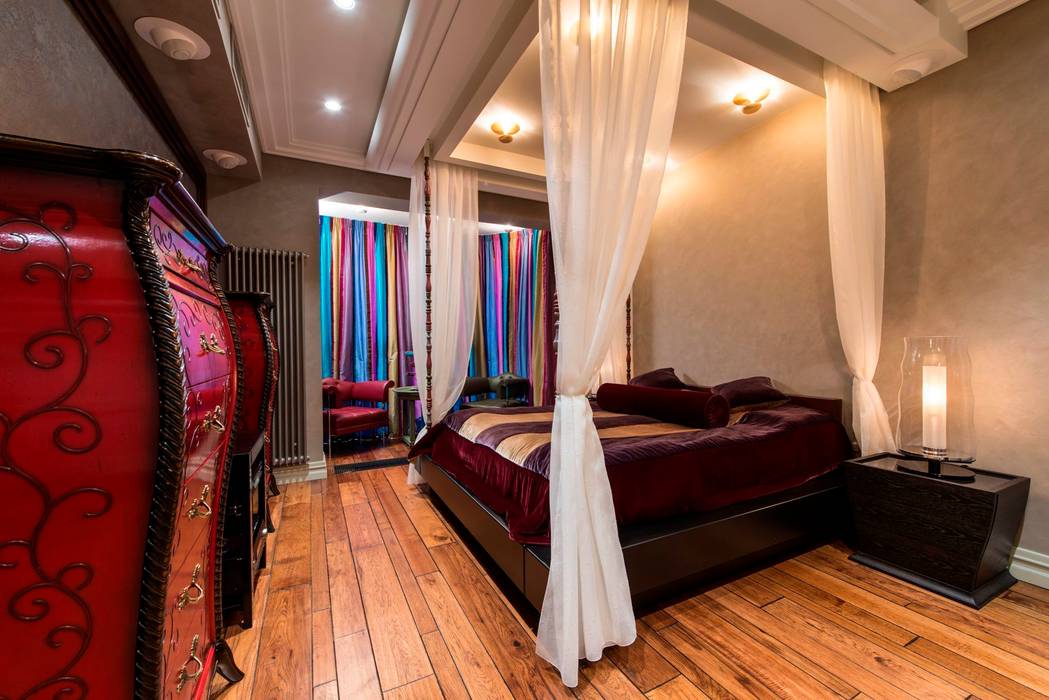 Квартира на Университетском, Studio B&L Studio B&L Tropical style bedroom