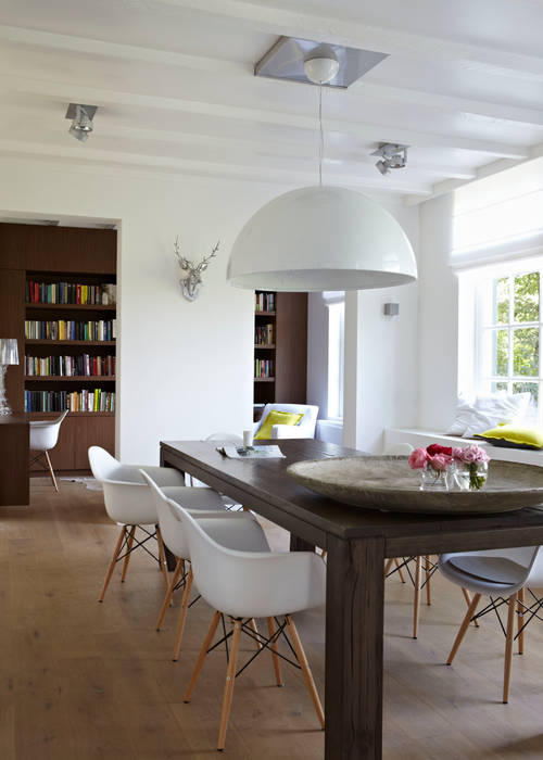 Villa Borkeld, reitsema & partners architecten bna reitsema & partners architecten bna Country style dining room