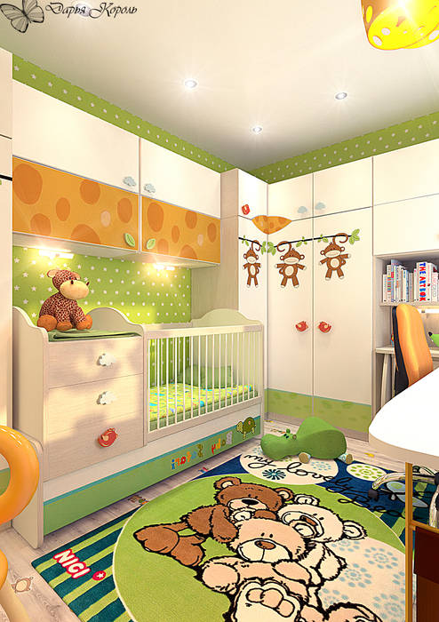 children's room, Your royal design Your royal design Детские комната в эклектичном стиле
