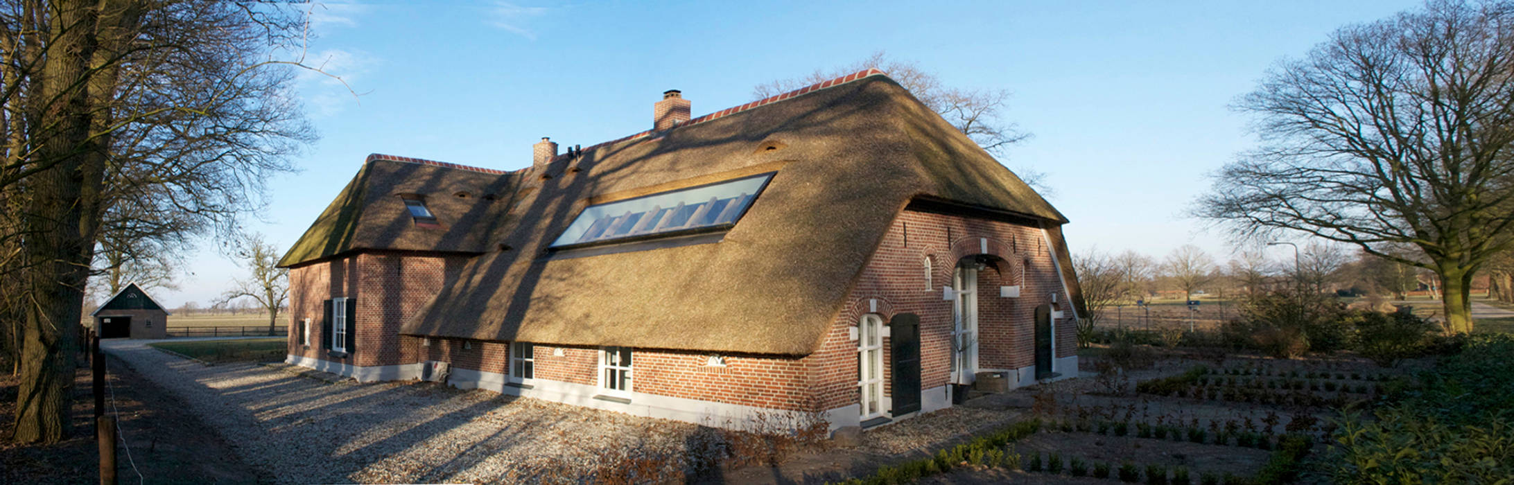 Villa Borkeld, reitsema & partners architecten bna reitsema & partners architecten bna Casas de estilo rural