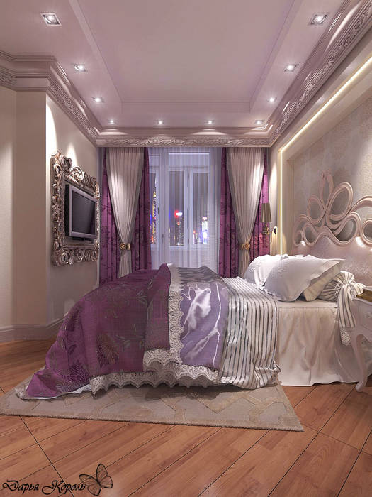 bedroom , Your royal design Your royal design Спальня в классическом стиле