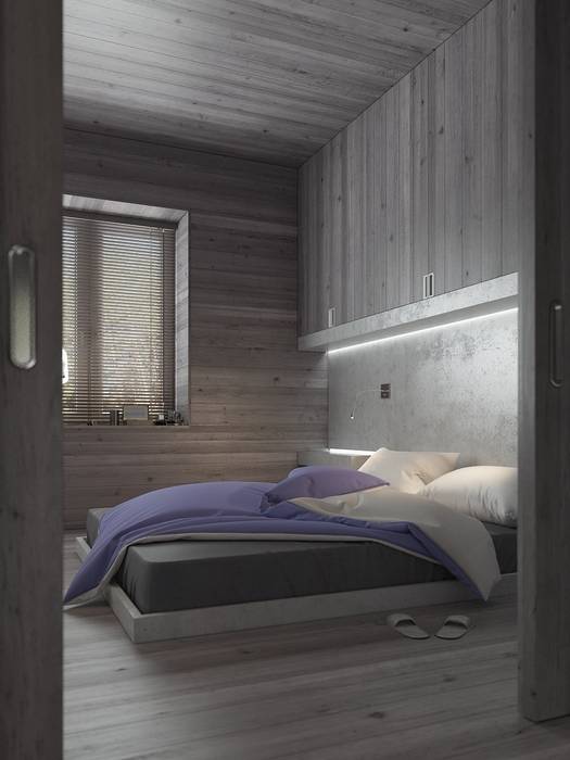 FEDOROVICH Interiorが手掛けた寝室, ミニマル   