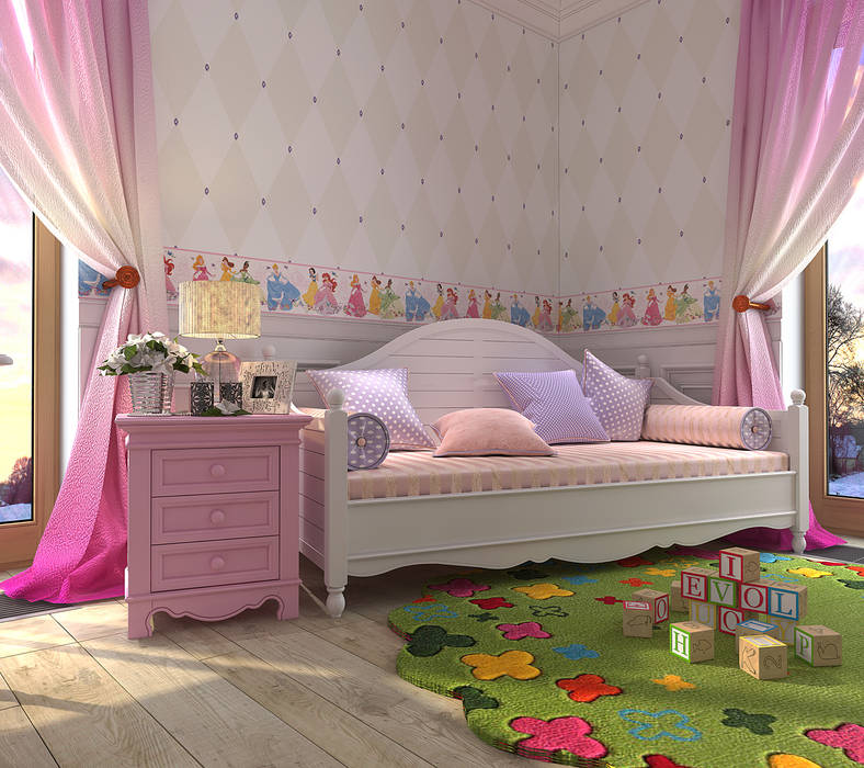 furniture IRFA, Your royal design Your royal design カントリーデザインの 子供部屋