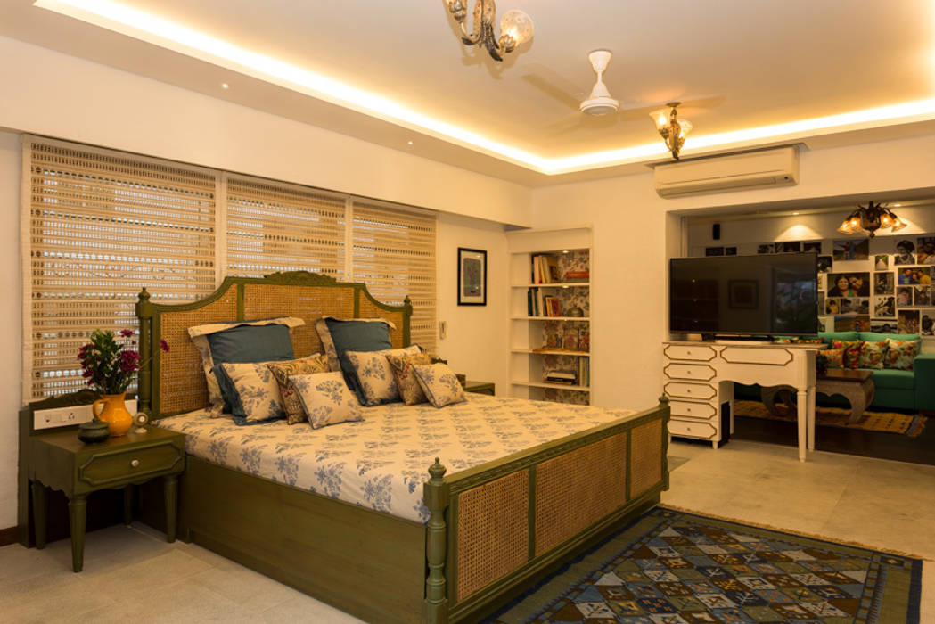 Eclectic Apartment, The Orange Lane The Orange Lane Asian style bedroom