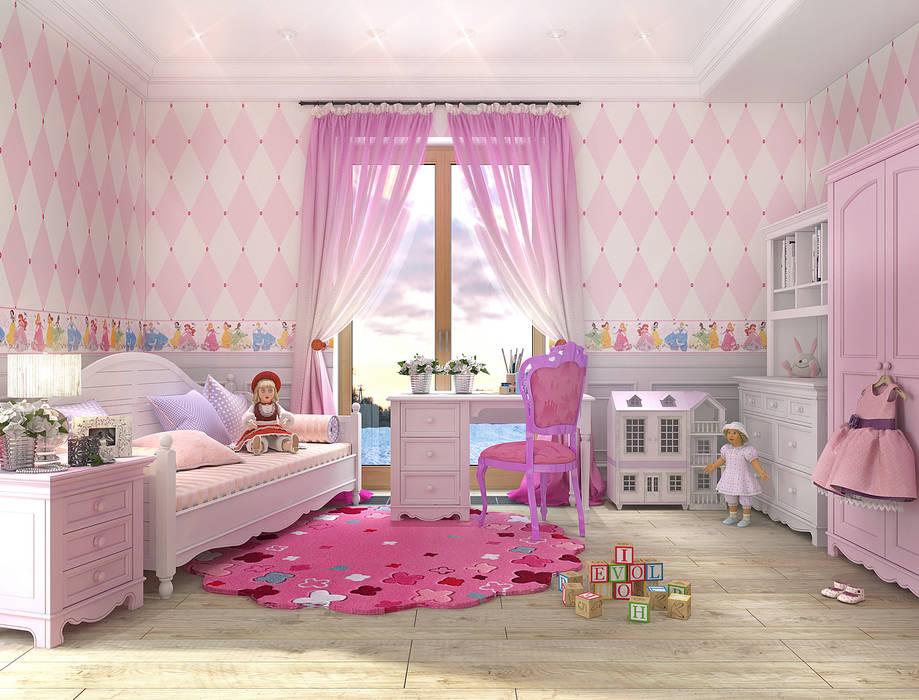 furniture IRFA, Your royal design Your royal design Stanza dei bambini in stile rurale