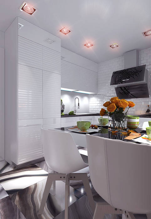 kitchen, Your royal design Your royal design Кухня в стиле минимализм