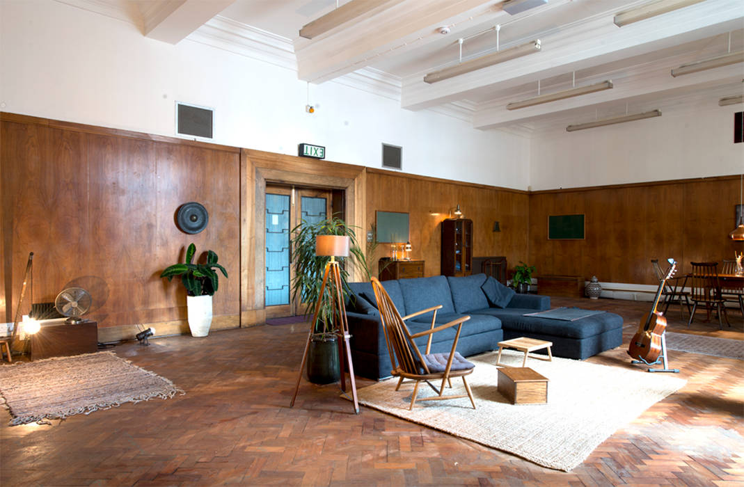 The Function Suite, London, antonygibbondesigns antonygibbondesigns Industrial style living room
