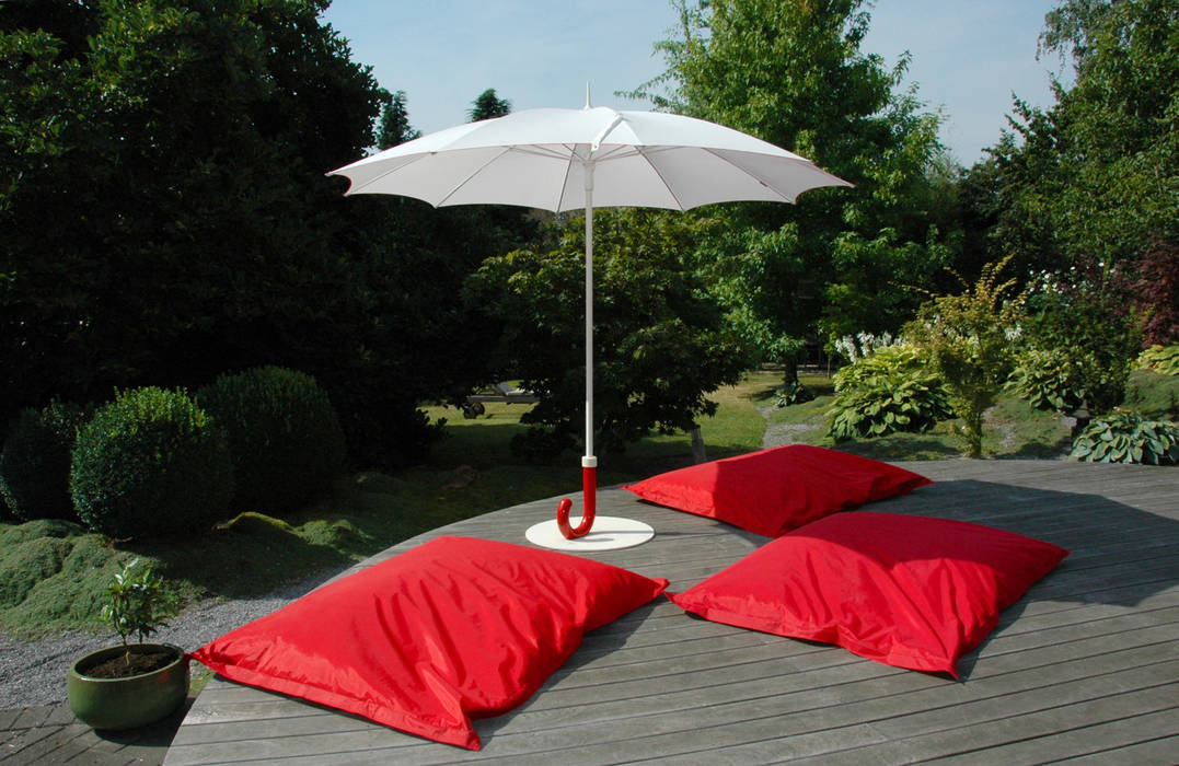 PARASOL GULLIVER BLANC KSL LIVING Jardin original Accessoires & décorations