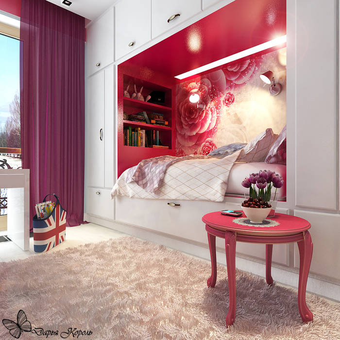 children's room for girls, Your royal design Your royal design Детские комната в эклектичном стиле
