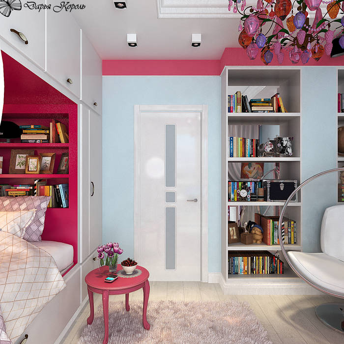 children's room for girls, Your royal design Your royal design Детские комната в эклектичном стиле