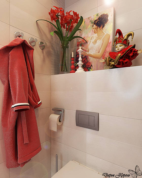 Guest bedroom, Your royal design Your royal design Ванная комната в стиле минимализм