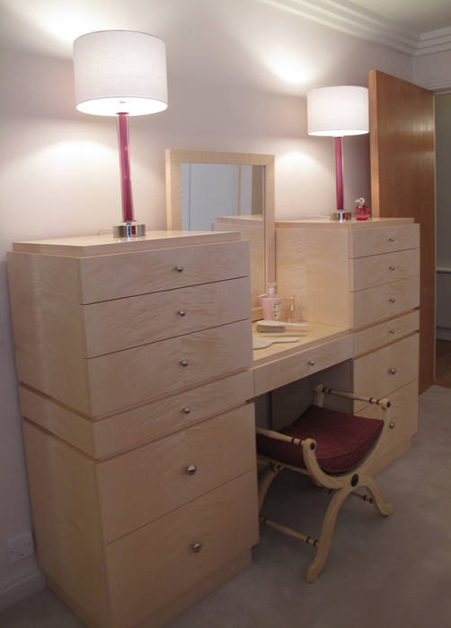 Bespoke Maple Dressing Table Meltons Classic style bedroom Dressing tables
