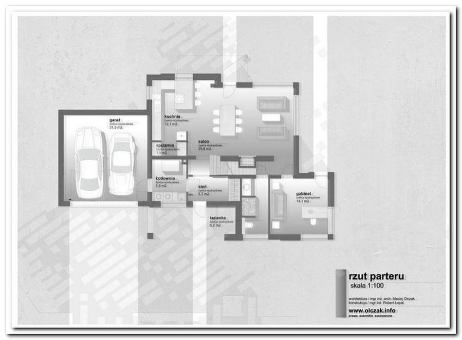 Dom jednorodzinny w Prażmowie, OPS Architekt Maciej Olczak OPS Architekt Maciej Olczak