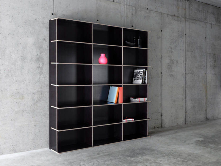 Fioroni 36, fioroni fioroni 现代客厅設計點子、靈感 & 圖片 書櫃
