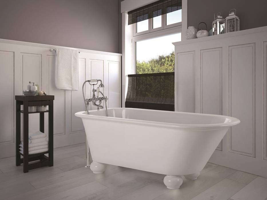 The Fitzroy Bath BC Designs クラシックスタイルの お風呂・バスルーム バスタブ＆シャワー