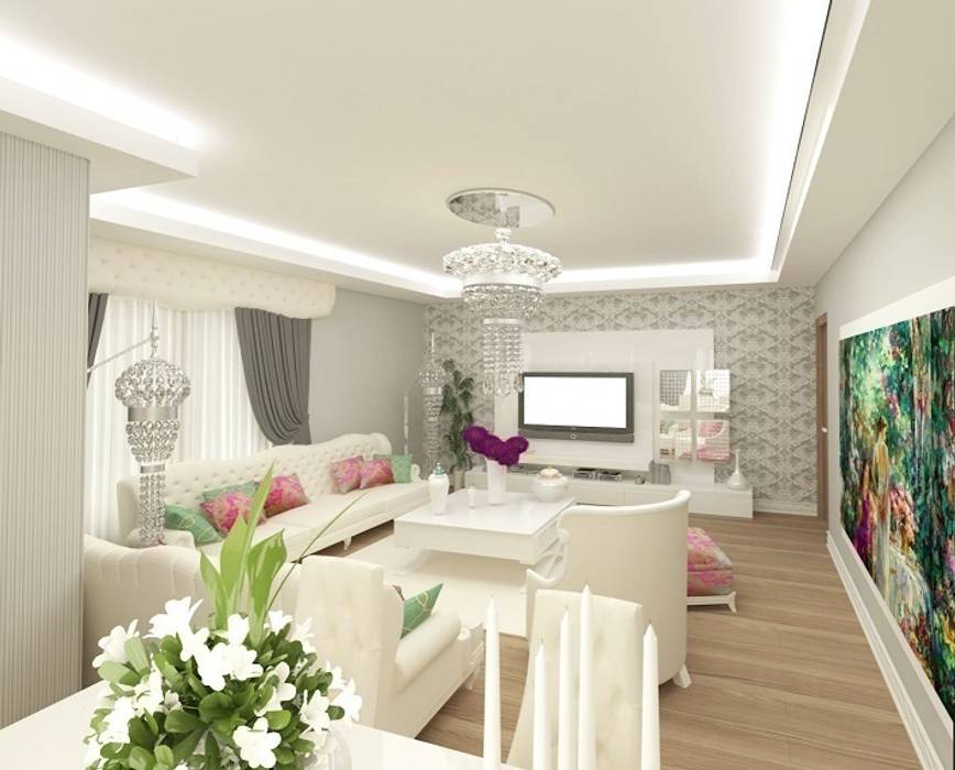 Feng Shui Uygulama, Meral Akçay Konsept ve Mimarlık Meral Akçay Konsept ve Mimarlık Modern Oturma Odası