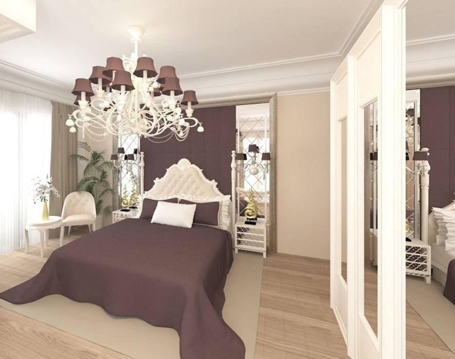 Feng Shui Uygulama, Meral Akçay Konsept ve Mimarlık Meral Akçay Konsept ve Mimarlık Modern style bedroom