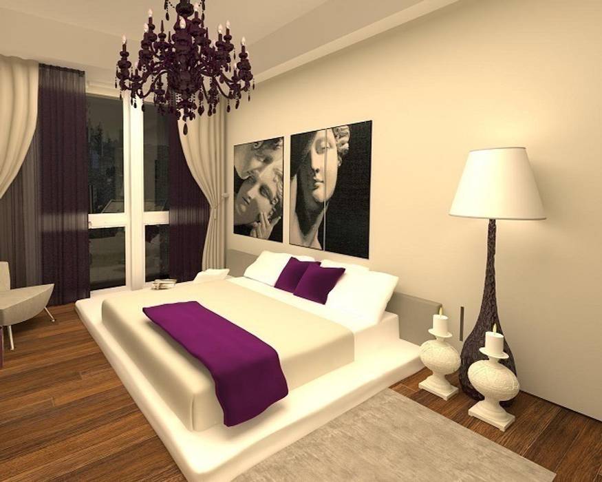 Feng Shui Uygulama, Meral Akçay Konsept ve Mimarlık Meral Akçay Konsept ve Mimarlık Modern style bedroom