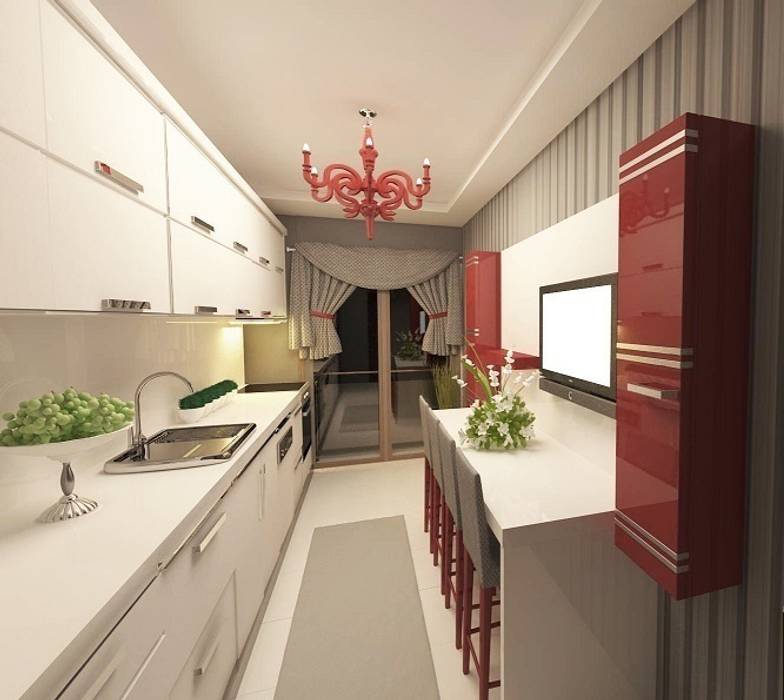 Feng Shui Uygulama, Meral Akçay Konsept ve Mimarlık Meral Akçay Konsept ve Mimarlık Modern kitchen