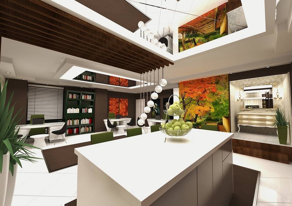 Feng Shui Uygulama, Meral Akçay Konsept ve Mimarlık Meral Akçay Konsept ve Mimarlık Modern Mutfak