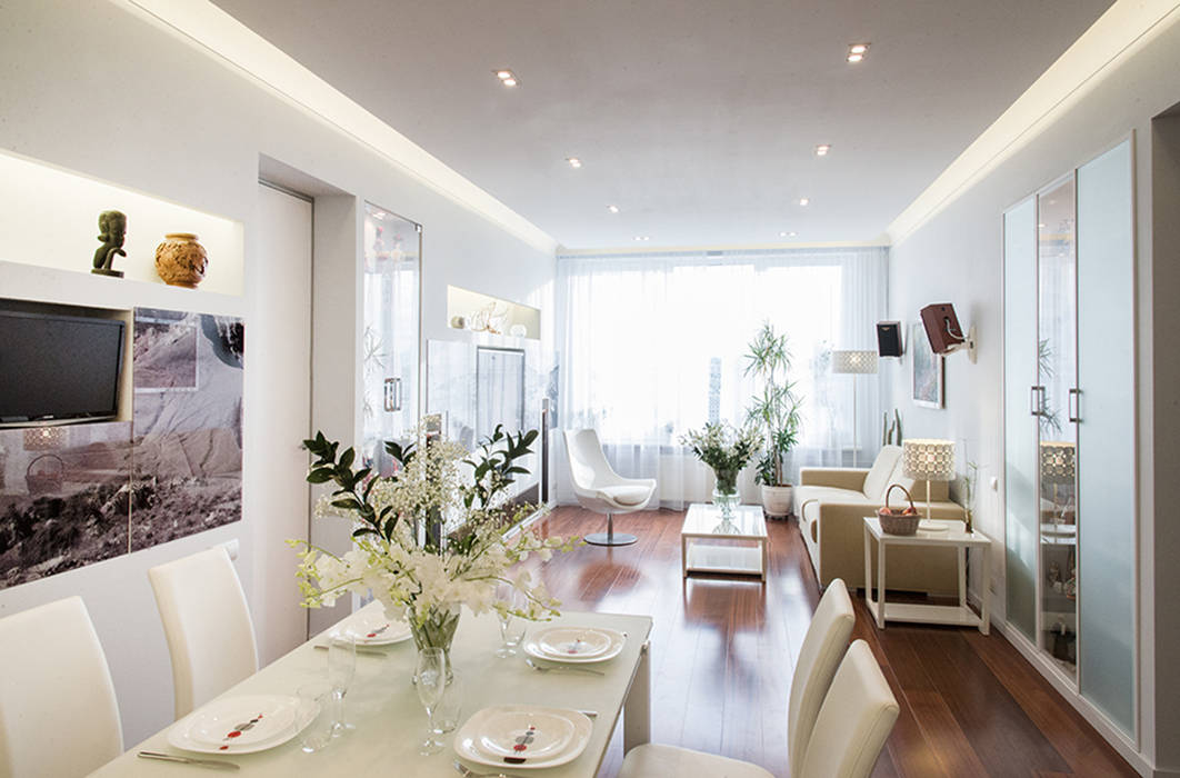 Достичь вершин, D&T Architects D&T Architects Minimalist living room