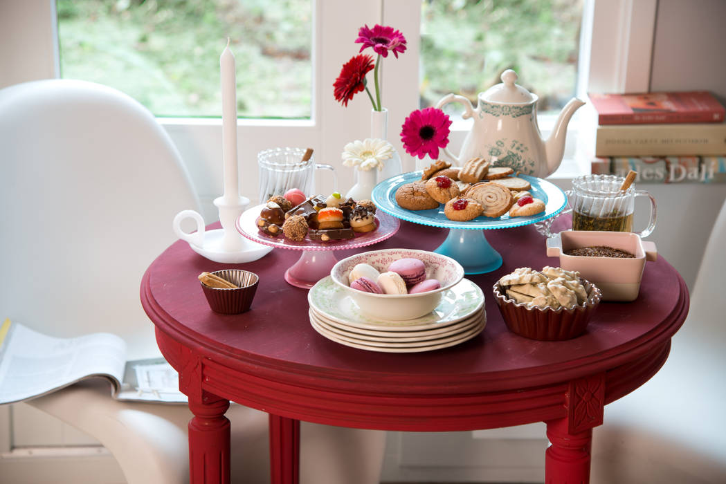 High tea in Romantische stijl - voor Bitossi Home Rustieke eetkamers Serviesgoed & glaswerk