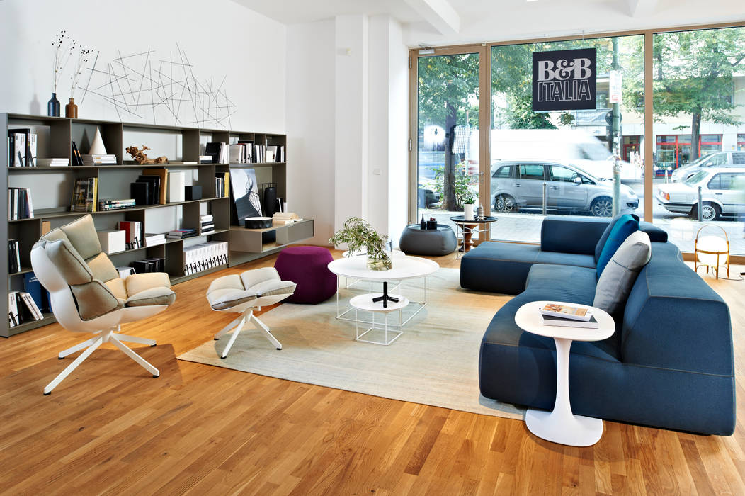 B B Italia Brandstore Minimalist Commercial Spaces By Minimum Einrichten Gmbh Minimalist Homify