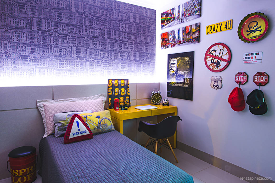 Casa das Macieiras, Rafaela Dal’Maso Arquitetura Rafaela Dal’Maso Arquitetura Modern Kid's Room