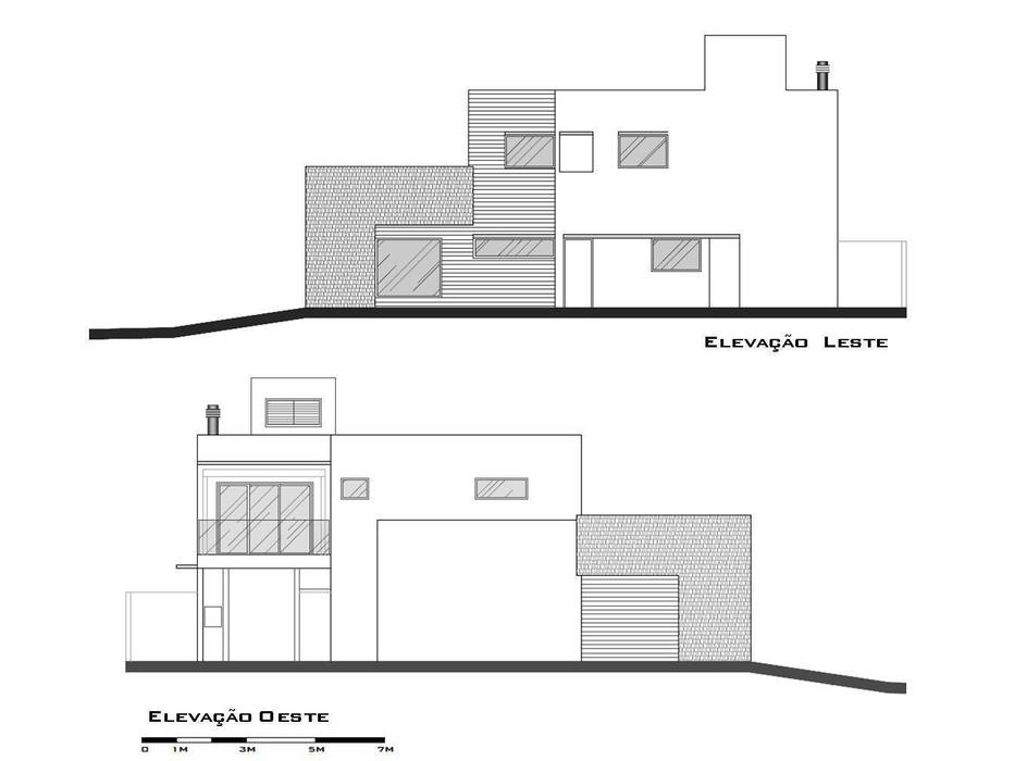 в современный. Автор – Santos Arquitetura, Модерн