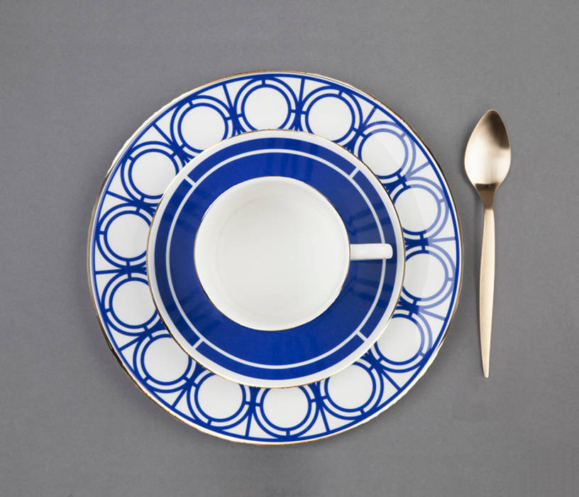 Palladian Ceramics by CUSTHOM CUSTHOM Modern kitchen Cutlery, crockery & glassware
